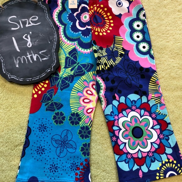 The Children's Place Multicolor Floral Pants - Picture 4 of 4